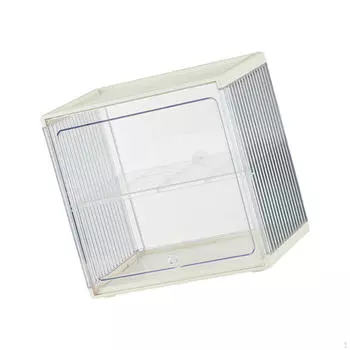 Ящик для хранения чашек для кофе и чая, прозрачный настольный дисплей для комнаты отдыха белый