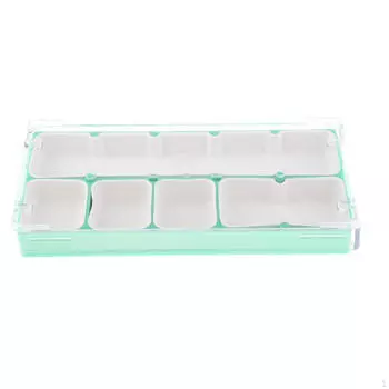 Ящик для хранения деталей часов с губчатой прокладкой, пылезащитный, легкий, портативный органайзер для инструментов