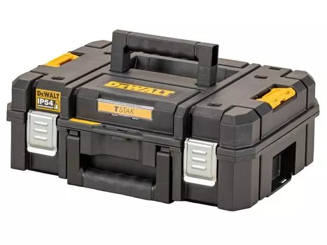 Ящик для хранения DEWALT TSTAK, ящик для инструментов размера S, кейс для хранения, ящик для инструментов, блок для хранения, подушка, в комплекте, винты, биты, мелкие предметы, класс защиты IP54, пыле- и влагозащита