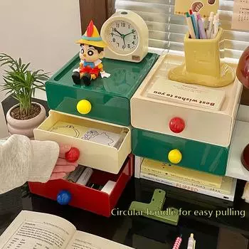 Ящик для хранения дофамина, бытовые принадлежности, офисный стол, многофункциональное хранилище, пылезащитный ящик, штабелируемый дизайн