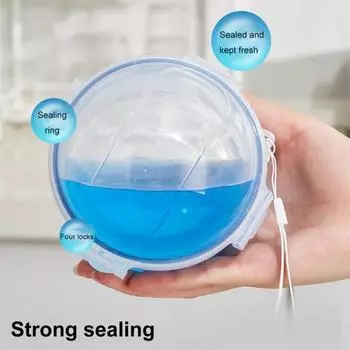 Ящик для хранения фруктов в форме яблок, прозрачный полипропиленовый пищевой ящик для хранения холодильника, кухонный инструмент чистый