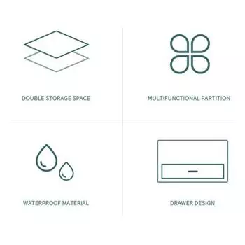 Ящик для хранения, гибкий дизайн ящика, фланелевой кодовый замок, женский органайзер для хранения ювелирных изделий с большим дисплеем для сережек и колец чёрный