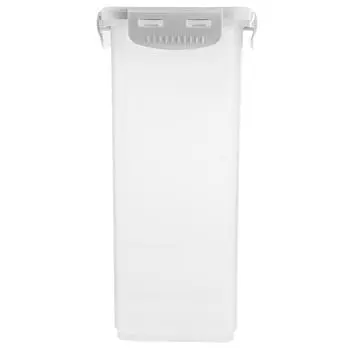 Ящик для хранения хлеба, герметичный контейнер для буханки, кухонные контейнеры для еды, чехол с крышками, пластиковый держатель для сухих фруктов белый