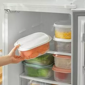 Ящик для хранения холодильника со съемной сливной корзиной Пылезащитная крышка Прозрачный видимый двойной слой Большая вместимость Органайзер для овощей и фруктов для холодильника белый