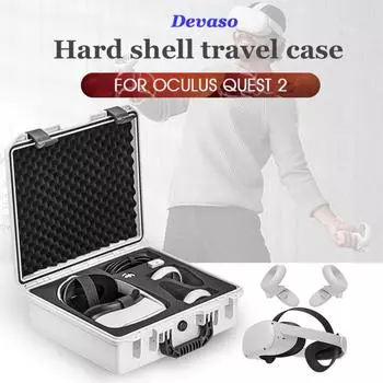 Ящик для хранения игровых приставок для очков Vr, герметичный чемодан, устойчивый к падению, портативный дорожный футляр 1110669 покинуть белый