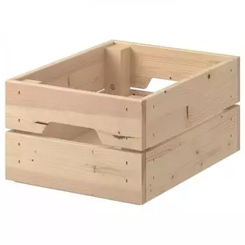 Ящик для хранения ИКЕА КНАГГЛИГ сосна 23x31x15 см