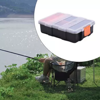 Ящик для хранения инструментов Ящик для мелких деталей Инновационный многоцелевой Практичный Стабильный Фурнитура