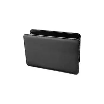 Ящик для хранения из искусственной кожи на боковую дверь автомобиля, водонепроницаемый карман для телефона, сумка-органайзер для сиденья автомобиля, подвесная сумка для хранения чёрный