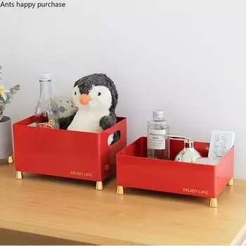 Ящик для хранения из кованого железа Ведро для хранения Держатель для ручек Визитница Коробки для салфеток Коробка для сухофруктов Шкатулки для украшений Поднос-органайзер