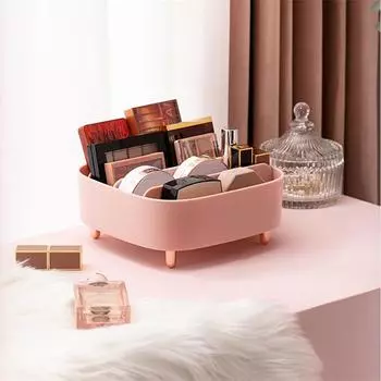 Ящик для хранения косметики, органайзер для макияжа, настольный ящик для хранения мелочей и организация офисных принадлежностей