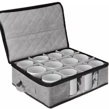 Ящик для хранения кружек, разделенный на многоцелевой ящик для хранения кружек, органайзер для хранения чайных чашек с разделителями, китайский ящик для хранения для домашней кухни france