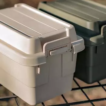 Ящик для хранения на открытом воздухе емкостью 1,1 л. Банки для приправ для кемпинга?Ящик для хранения Портативный ящик для хранения сырников для барбекю и пикника армия зеленый