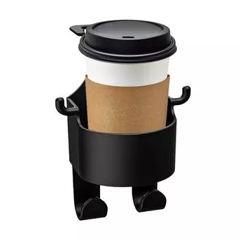 Ящик для хранения напитков и стаканов, многофункциональный автомобильный держатель для стаканов с крючком, органайзер для салона автомобиля, держатель для напитков, аксессуары для салона автомобиля CHINA