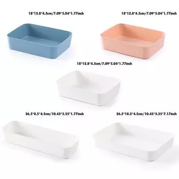Ящик для хранения, настольный лоток для хранения косметики, держатель для одежды, ящика для посуды L