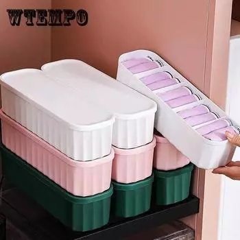 Ящик для хранения носков, домашний ящик, шкаф, отделение для хранения инструментов, ящик для хранения в общежитии, ящик для отделки, ящик для хранения нижнего белья, ящик для хранения мелких предметов 30*9.5*22.5cm розовый