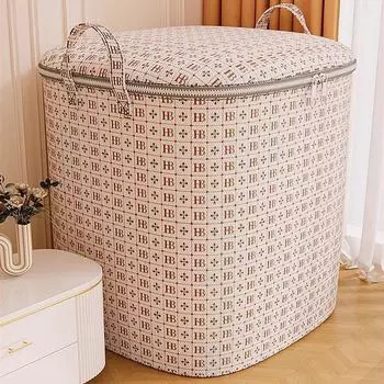 Ящик для хранения одежды, бытовая, очень большая, пыле- и влагонепроницаемая, для шкафа, одеяла, для переезда, отделочная сумка, корзина для хранения M