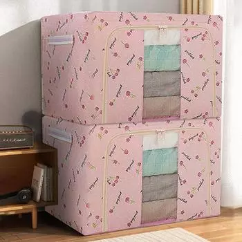 Ящик для хранения одежды, стальной каркас, складной водонепроницаемый шкаф для студенческого общежития, ящик для хранения домашнего хранения 24L39*29*20cm
