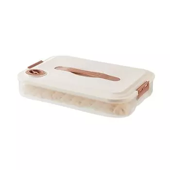 Ящик для хранения пельменей Коробка с морозильной камерой Холодильник Замороженные пельмени Многослойная пищевая коробка Wontons Бытовые пельмени Быстрозамороженные четкие One Size