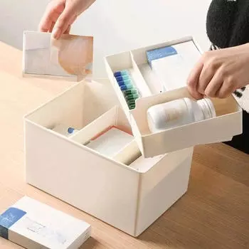 Ящик для хранения первой помощи, ящик, пустой швейный шкаф, органайзер, контейнер для улицы