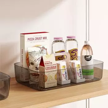 Ящик для хранения ПЭТ, ящик для хранения закусок, настольный ящик для хранения, гостиная, маска для лица, прозрачная стойка для хранения приправ
