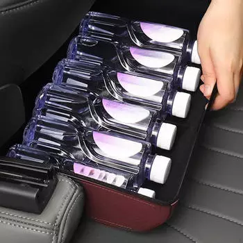 Ящик для хранения под сиденьем автомобиля, контейнер, простая установка, передний ящик для модели Y красный