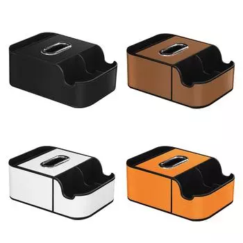 Ящик для хранения подлокотника Фурнитура Аксессуары Легко устанавливаемый сменный органайзер Внутреннее украшение Центральная консоль Органайзер Лоток чёрный