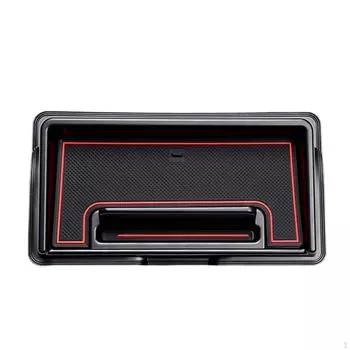 Ящик для хранения приборной панели салона автомобиля, автоматическая навигация, легко устанавливаемый держатель телефона, аксессуары, красный