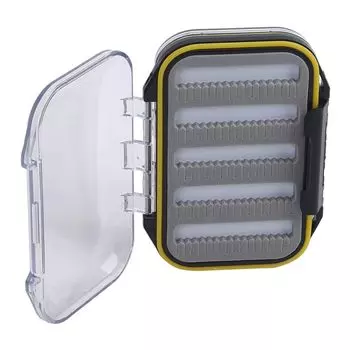 Ящик для хранения приманок Ящик для хранения нахлыстовых приманок Ящик для рыболовных инструментов Чехол для приманок Ящик для рыболовных снастей Аксессуары для приманок чёрный