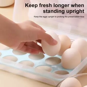 Ящик для хранения яиц, 15 ячеек, лоток для яиц с крышкой, ящик для яиц, полипропиленовые ящики, ящики для холодильника, отсек для хранения яиц, подставка для яиц розовый