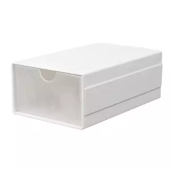 Ящик для хранения ящиков Пластиковый настольный ящик для хранения Органайзер Экономия места Многоцелевой ящик содержит