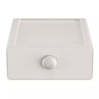 Ящик для хранения рабочего стола, многофункциональный, экономящий место, большой объем, хранение принадлежностей для стола белый