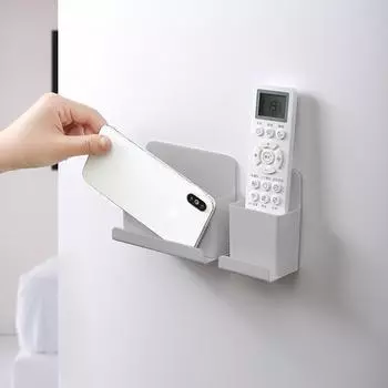 Ящик для хранения с дистанционным управлением, стеллаж для хранения мобильного телефона, настенный органайзер, подставка для кондиционера с дистанционным управлением, держатель, стойка