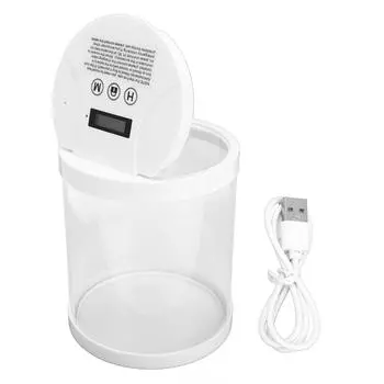 Ящик для хранения с замком по времени для сотового телефона, умный ЖК-дисплей, автоматическая разблокировка, контейнер для хранения с замком по времени