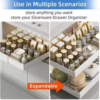 Ящик для хранения Самоклеящаяся полоса Отличная липкость Расширяемый Съемный Не требует сверления Высокая грузоподъемность Гладкая направляющая Легко выдвижной шкаф L