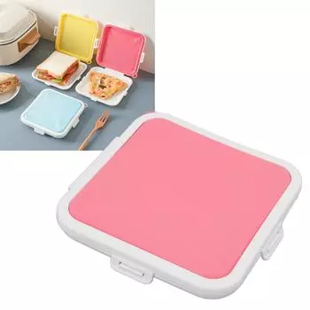 Ящик для хранения сэндвичей, переносной контейнер для сэндвичей, ланч-бокс для студентов, офисных работников, для работы, пикника, вылазки на природу