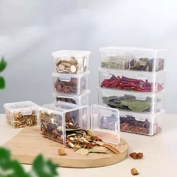 Ящик для хранения специй Холодильник Ящик для хранения свежих продуктов Холодильник Боковая часть Ящик для специй и продуктов Контейнер для хранения на кухне