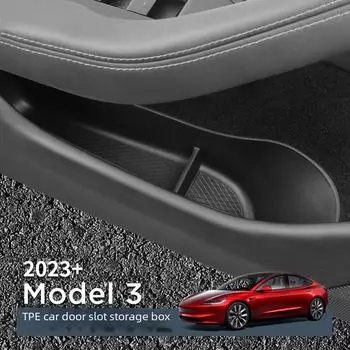 Ящик для хранения Tesla Model 3 Door Slot — подходит для ящика для хранения Highland Door Renewal 3 серый
