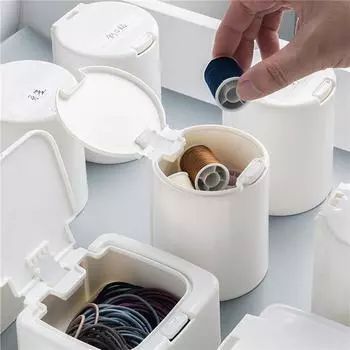 Ящик для хранения толкающего типа, ящик для классификации, настольный органайзер, пылезащитный контейнер для канцелярских принадлежностей, ювелирных изделий, ватных палочек, ниток, сортировочная коробка для всякой всячины One Size