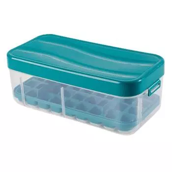 Ящик для хранения толстого льда, большая вместимость, 36/72/108 решеток, многоцелевой A синий