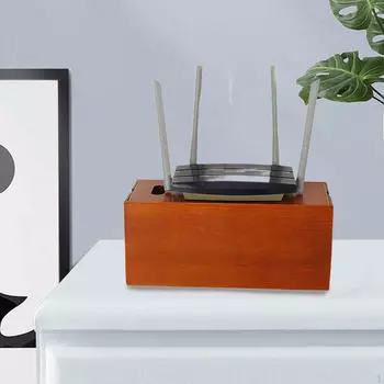 Ящик для хранения удлинителей, органайзер для проводов, практичный чехол для хранения кабелей из дерева