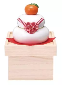 Ящик для хранения украшений Waraku Zukushi Kagami Mochi CGT150 (с подставкой)