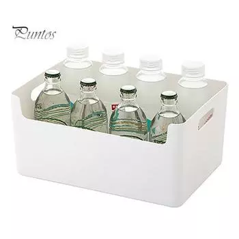 Ящик для хранения, универсальный кухонный органайзер, компактный контейнер для хранения косметических канцелярских принадлежностей, контейнер для дома F