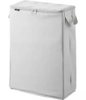 Ящик для хранения упаковочных материалов Yamazaki Jitsugyo Flea Market, светло-серый, основной, Ш34 x В48 см, не включая башенный ящик для инструментов, вместе с 4781 корпусом, Д15,5 светло-серый