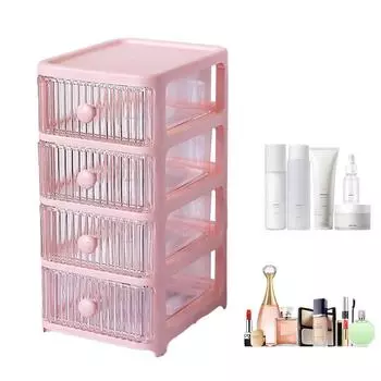 Ящик для хранения ювелирных изделий, ящик для хранения косметики, пластиковый ящик для хранения косметики большой емкости, лак для ногтей, губная помада, ящик для хранения косметики United States