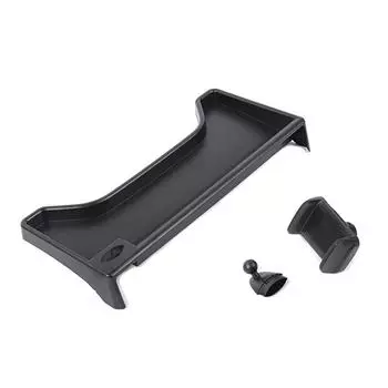 Ящик для хранения в центральной консоли автомобиля, держатель мобильного телефона на приборной панели для Chery JETOUR Traveler T2 2024 2024 Аксессуары для интерьера чёрный