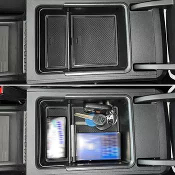 Ящик для хранения в центральном подлокотнике автомобиляОрганайзер центральной консолиКонтейнеры Лоток Аксессуары для интерьера для MG 4 MG4 EV EH32 MuLan 2025 2024