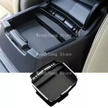Ящик для хранения в подлокотнике ABS Поддон Центральная консоль Лоток для Honda CRV CR-V 2012 2013 2014 2015 2016 Укладка Уборка CHINA