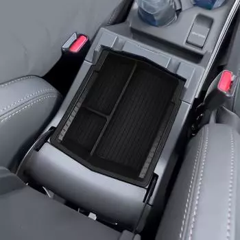 Ящик для хранения в подлокотнике автомобиля для Subaru Forester 2024 2025 ABS пластик центральная консоль органайзер лоток аксессуары для украшения интерьера