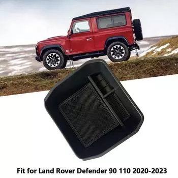 Ящик для хранения в подлокотнике центральной консоли автомобиля для Land Rover Defender 90 110 2020-2024, держатель подлокотника, контейнер, аксессуары для интерьера CHINA