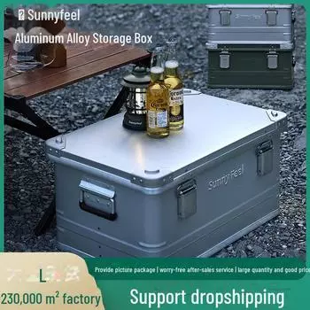 Ящик для хранения вещей из алюминиевого сплава SunnyFeel Outdoor